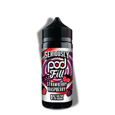 Doozy Seriously Pod Fill Strawberry Raspberry 120ml 3MG Downtown Vapoury